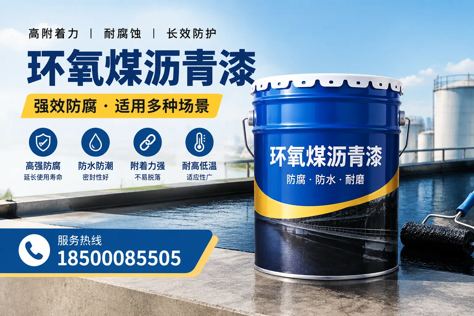 环氧煤沥青漆与油漆的区别,平山消费者最关心的问题
